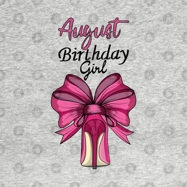 August Birthday Girl by Designoholic